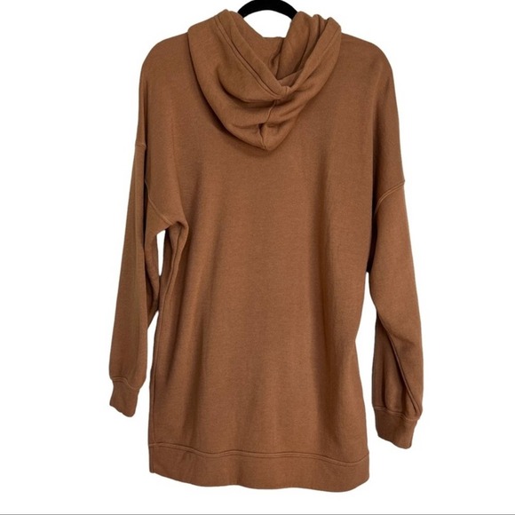 Lovers + Friends OVERSIZED HOODIE Mocha Nude - Picture 6 of 9